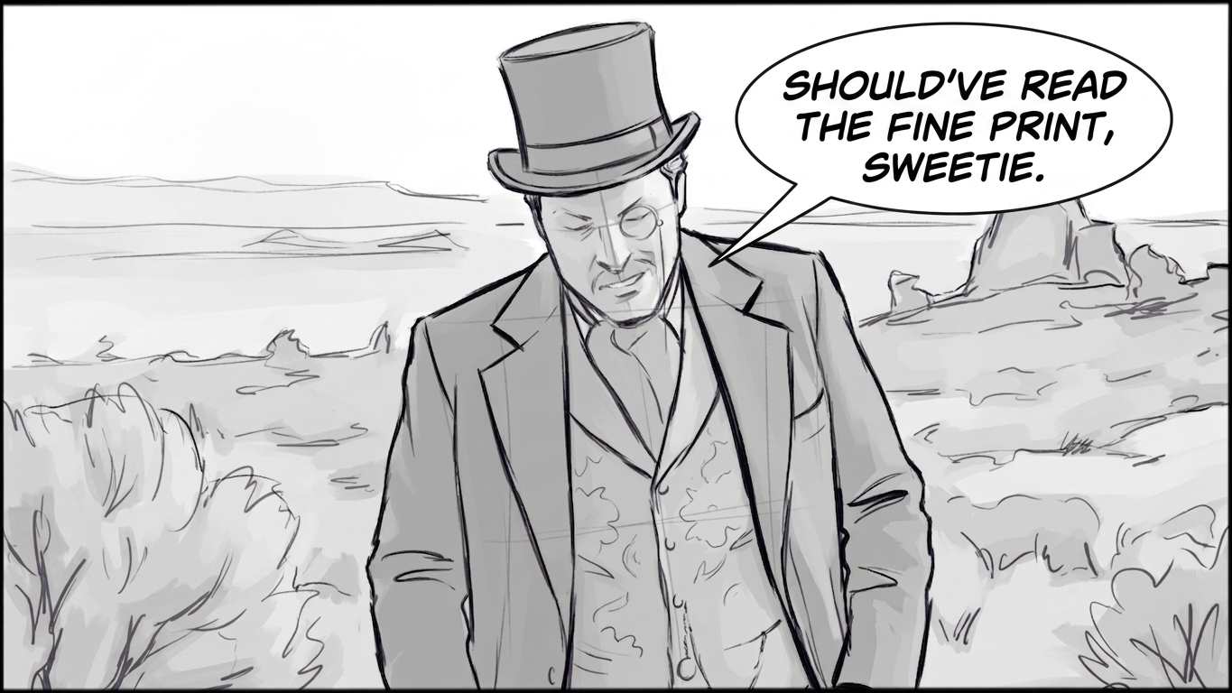 Comedy - Speech Bubbles - storyboard frame 5 by Dakota Warren